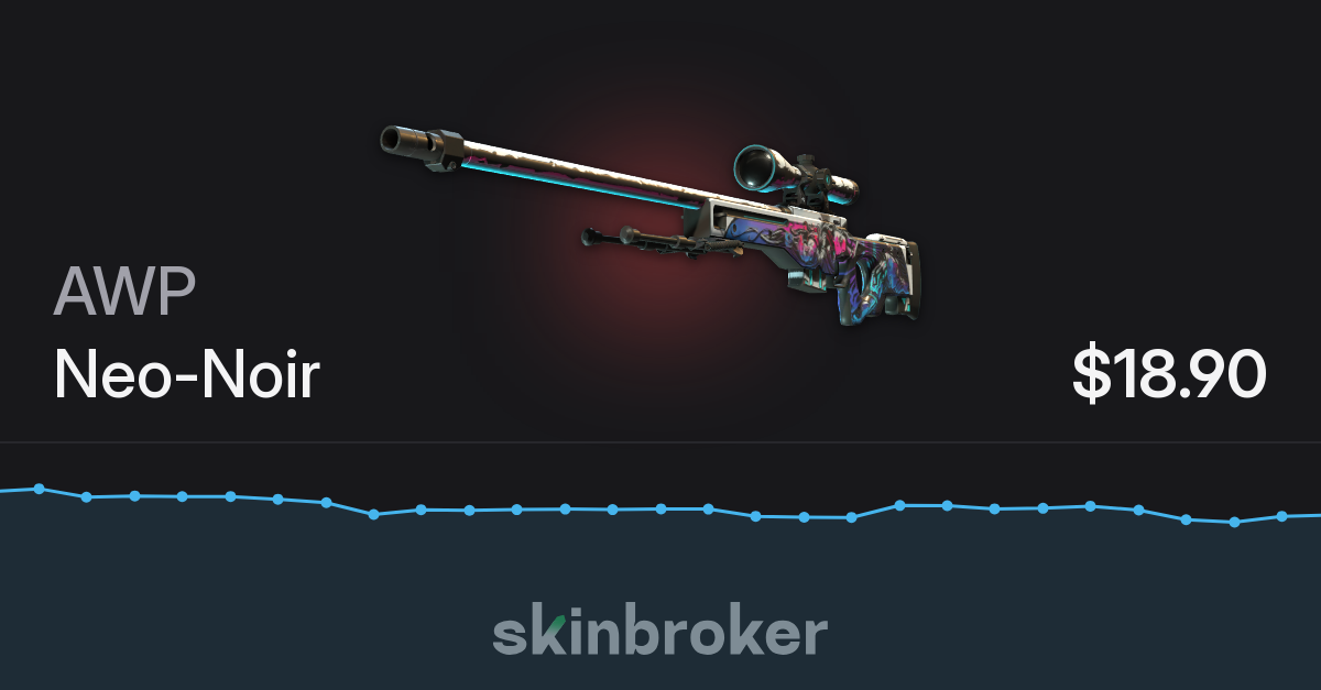 AWP | Neo-Noir (Well-Worn) | skinbroker