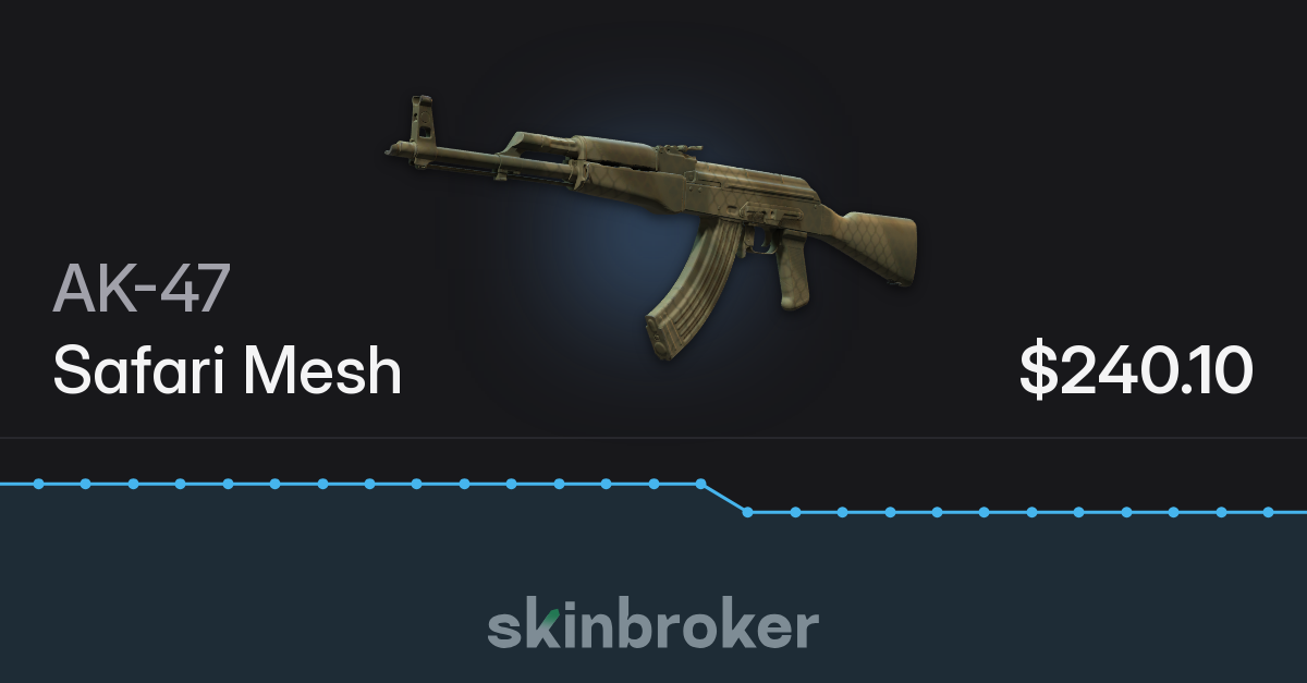 souvenir ak 47 safari mesh (factory new)