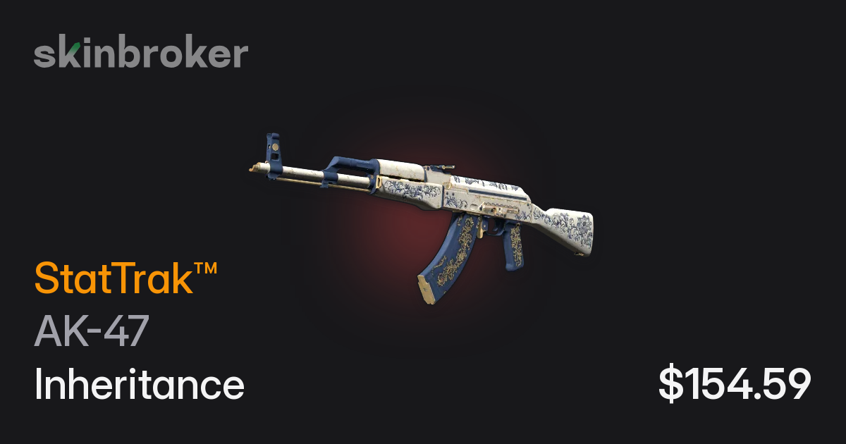 StatTrak™ AK-47 | Inheritance (Minimal Wear) | skinbroker