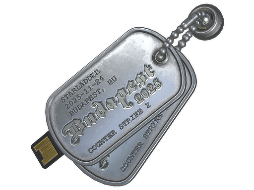 Souvenir Charm | Budapest 2025 Highlight | Twistzz Secret quad