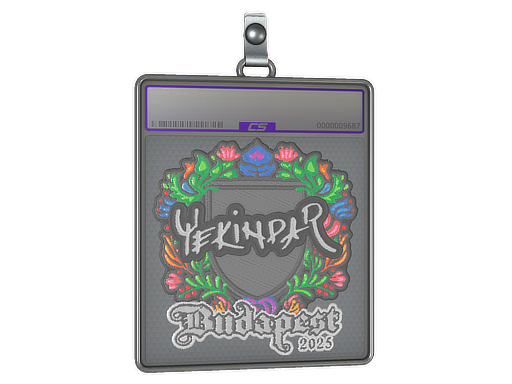 Sticker Slab | YEKINDAR (Embroidered) | Budapest 2025