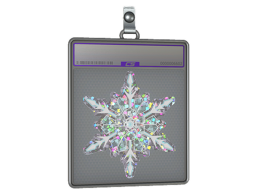 Sticker Slab | Snowfall (Glitter)