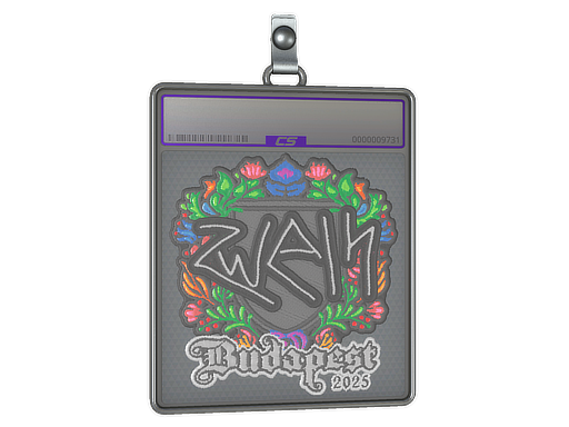 Sticker Slab | zweih (Embroidered) | Budapest 2025