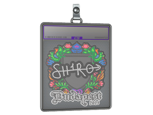 Sticker Slab | sh1ro (Embroidered) | Budapest 2025