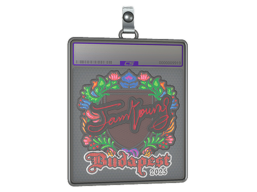 Sticker Slab | JamYoung (Embroidered) | Budapest 2025