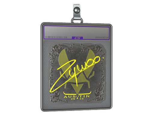 Sticker Slab | ZywOo (Foil) | Austin 2025