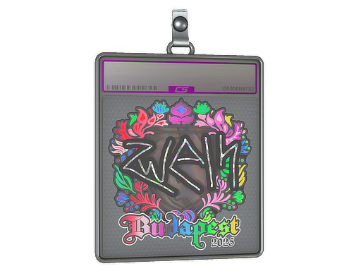 Sticker Slab | zweih (Holo) | Budapest 2025