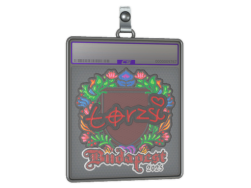 Sticker Slab | torzsi (Embroidered) | Budapest 2025