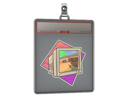 Sticker Slab | Old School (Lenticular)