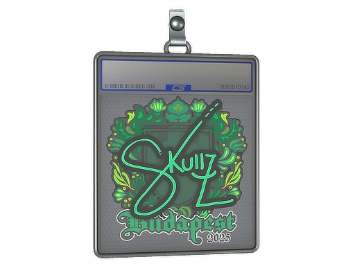 Sticker Slab | skullz | Budapest 2025