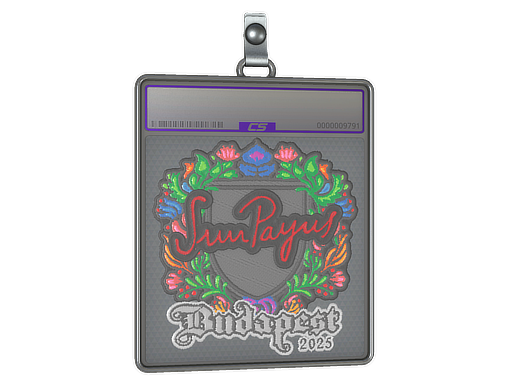 Sticker Slab | SunPayus (Embroidered) | Budapest 2025