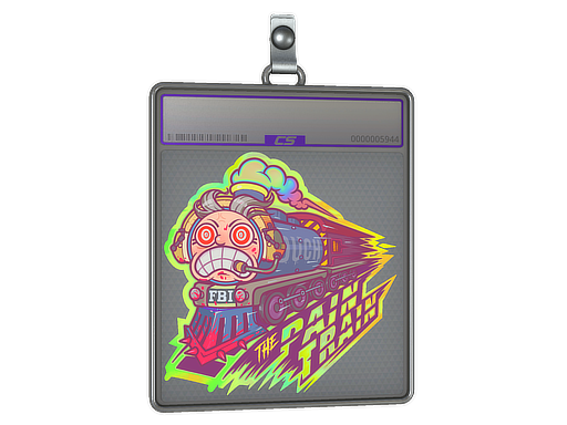 Sticker Slab | Pain Train (Holo)