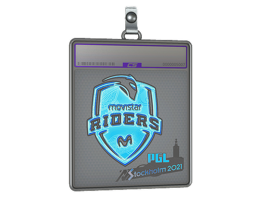 Sticker Slab | Movistar Riders (Holo) | Stockholm 2021