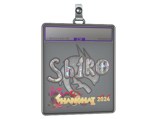 Sticker Slab | sh1ro (Glitter) | Shanghai 2024