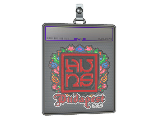 Sticker Slab | The Huns (Embroidered) | Budapest 2025
