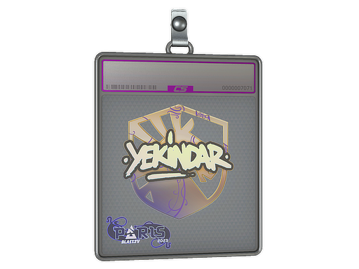 Sticker Slab | YEKINDAR (Holo) | Paris 2023