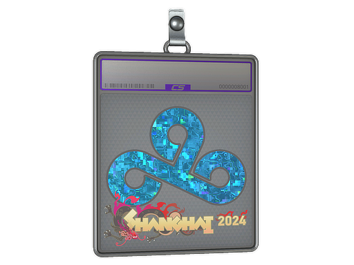 Sticker Slab | Cloud9 (Glitter) | Shanghai 2024