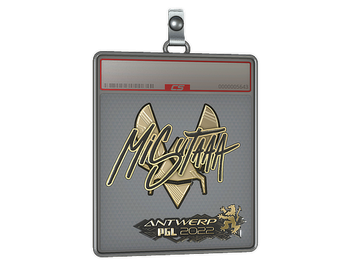 Sticker Slab | misutaaa (Gold) | Antwerp 2022