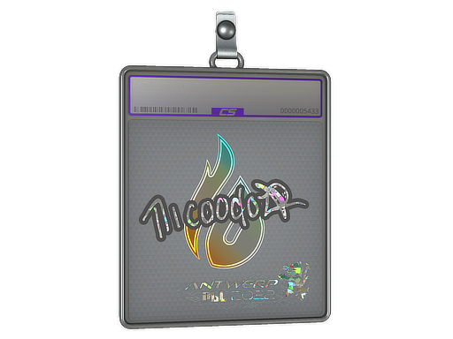 Sticker Slab | nicoodoz (Glitter) | Antwerp 2022