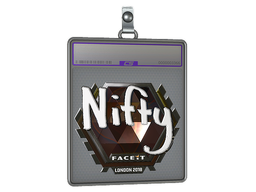 Sticker Slab | Nifty (Foil) | London 2018