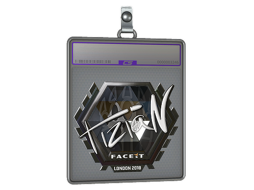 Sticker Slab | tiziaN (Foil) | London 2018