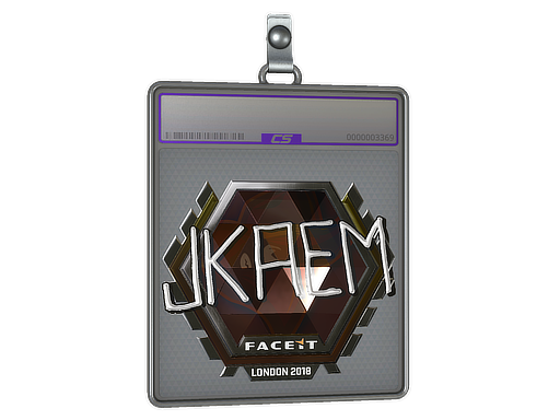 Sticker Slab | jkaem (Foil) | London 2018