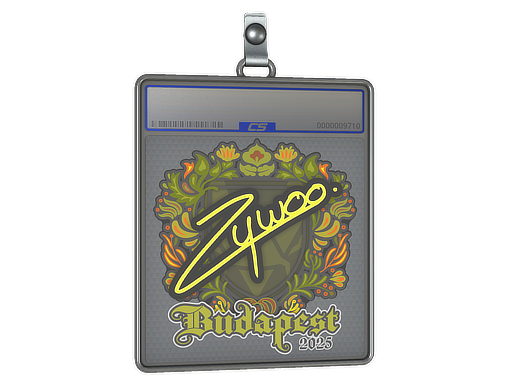 Sticker Slab | ZywOo | Budapest 2025