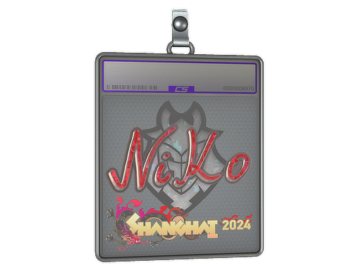 Sticker Slab | NiKo (Glitter) | Shanghai 2024