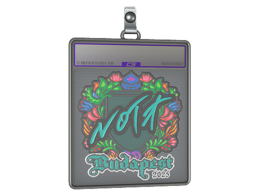 Sticker Slab | nota (Embroidered) | Budapest 2025