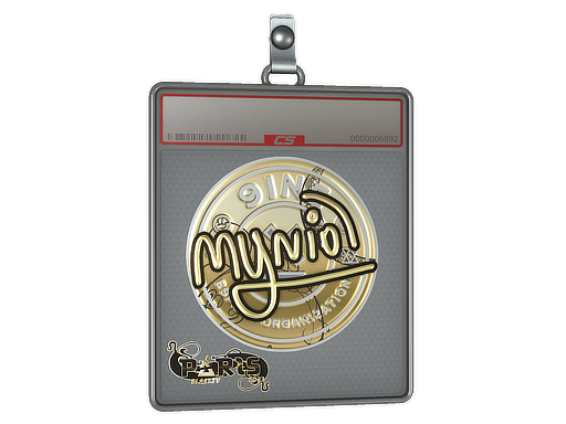 Sticker Slab | mynio (Gold) | Paris 2023