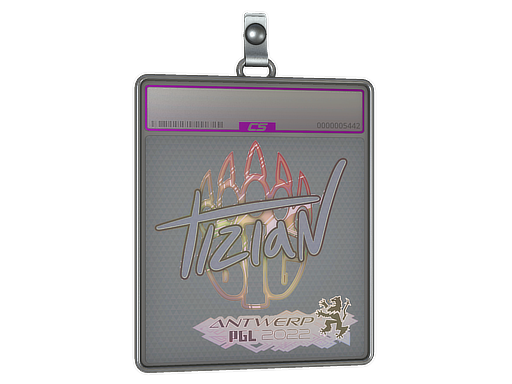 Sticker Slab | tiziaN (Holo) | Antwerp 2022