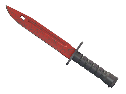 StatTrak™ ★ Bayonet | Crimson Web (Battle-Scarred)