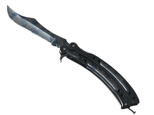 StatTrak™ ★ Butterfly Knife | Stained (Minimal Wear)