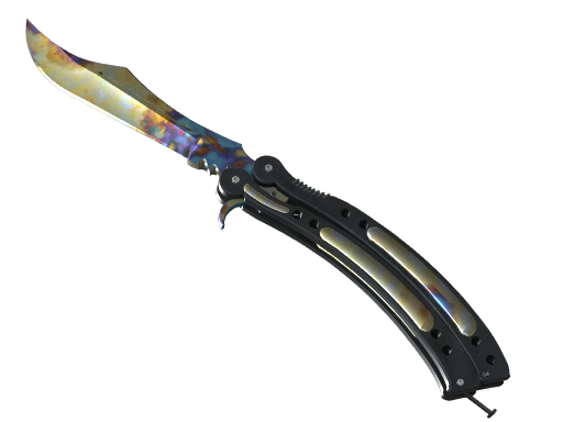 StatTrak™ ★ Butterfly Knife | Case Hardened (Well-Worn)