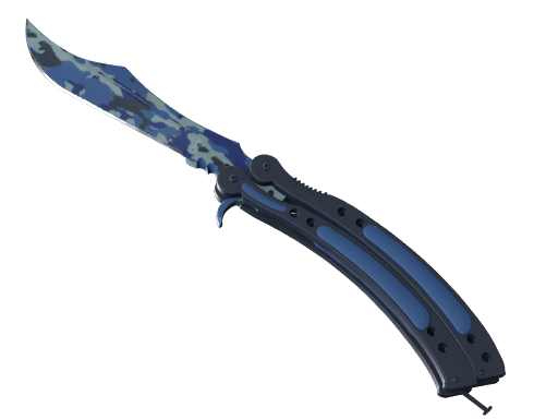 StatTrak™ ★ Butterfly Knife | Bright Water (Minimal Wear)