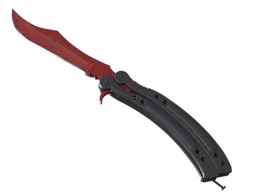 StatTrak™ ★ Butterfly Knife | Crimson Web (Factory New)