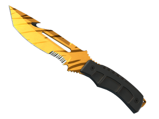 StatTrak™ ★ Survival Knife | Tiger Tooth (Minimal Wear)