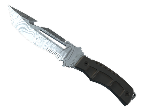 StatTrak™ ★ Survival Knife | Damascus Steel (Battle-Scarred)