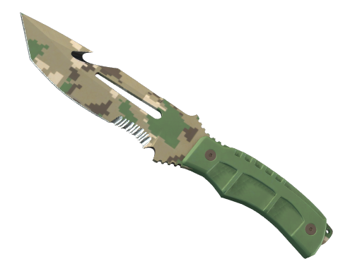 StatTrak™ ★ Survival Knife | Forest DDPAT (Well-Worn)