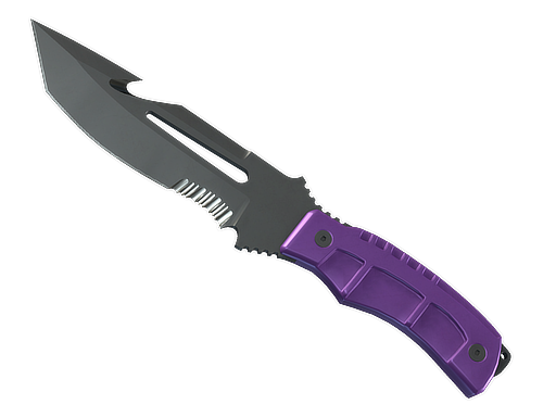 StatTrak™ ★ Survival Knife | Ultraviolet (Minimal Wear)