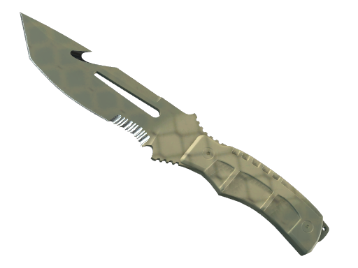 StatTrak™ ★ Survival Knife | Safari Mesh (Minimal Wear)