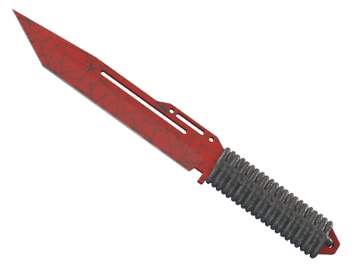 StatTrak™ ★ Paracord Knife | Crimson Web (Battle-Scarred)