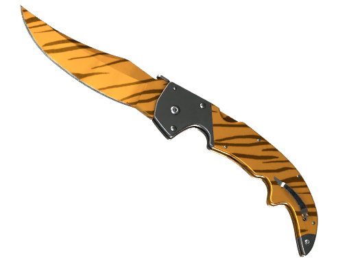 StatTrak™ ★ Falchion Knife | Tiger Tooth (Factory New)