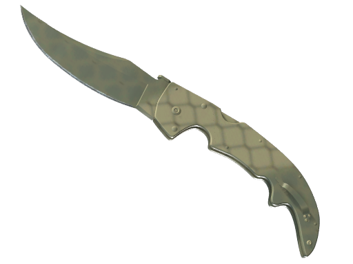 StatTrak™ ★ Falchion Knife | Safari Mesh (Well-Worn)