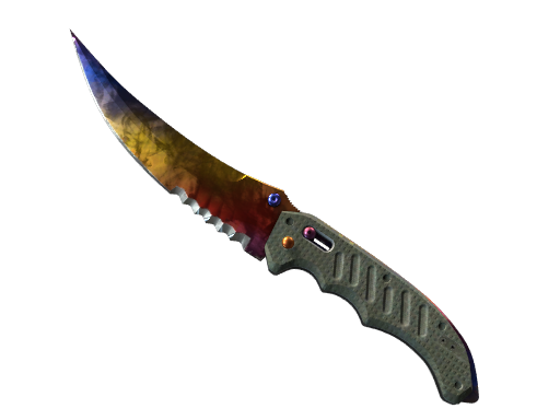 StatTrak™ ★ Flip Knife | Marble Fade (Factory New)