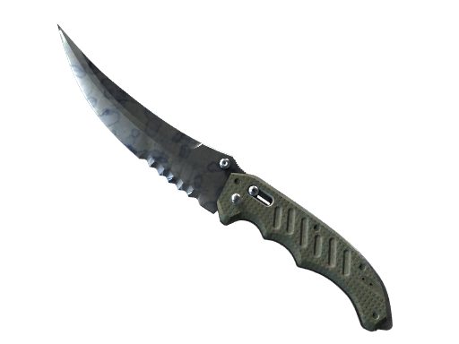 StatTrak™ ★ Flip Knife | Stained (Minimal Wear)