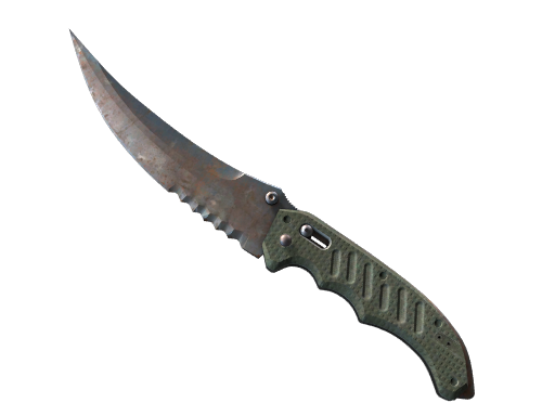 StatTrak™ ★ Flip Knife | Rust Coat (Well-Worn)