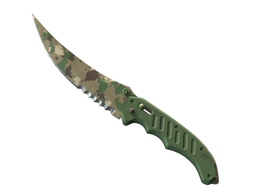 StatTrak™ ★ Flip Knife | Forest DDPAT (Battle-Scarred)