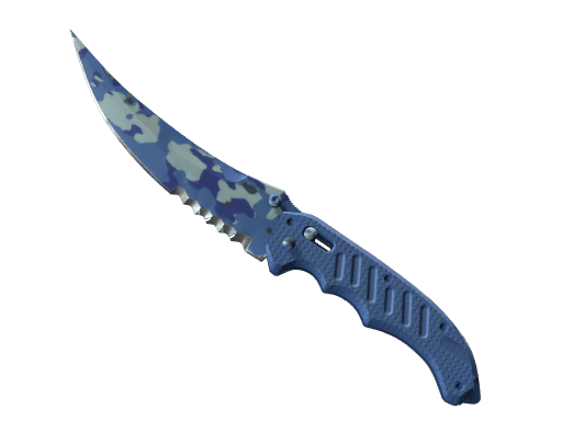 StatTrak™ ★ Flip Knife | Bright Water (Minimal Wear)