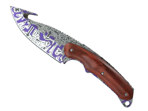 StatTrak™ ★ Gut Knife | Freehand (Well-Worn)
